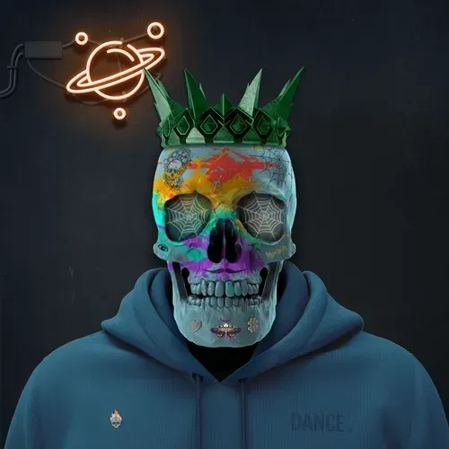 Cool Skull Club Vibrants #70
