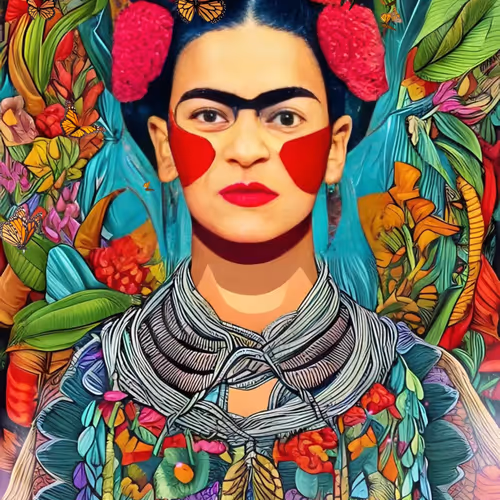 Tribute To Frida Kahlo