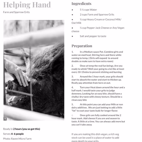 maybe a photo/cook book