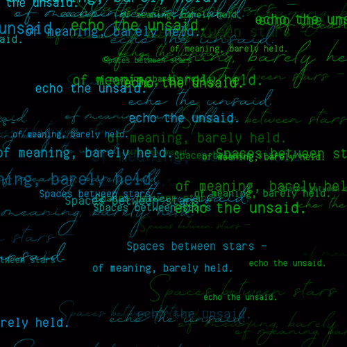 WORDS BEYOND WORDS #174
