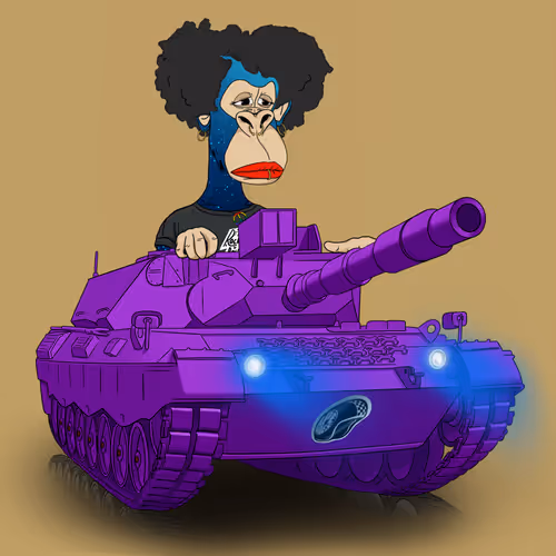 APERIDER #71 - DAW #8888 on Tank