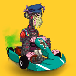 APERIDER #96 - 0xMAYC #1187 on Go Kart