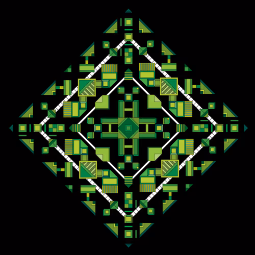 Voxel in Green