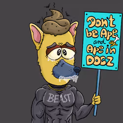 Dogz (H)Ate NFTs #662