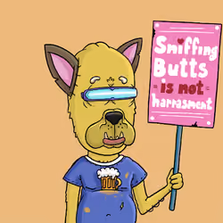 Dogz (H)Ate NFTs #2354