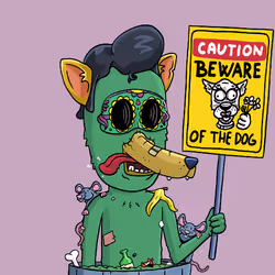 Dogz (H)Ate NFTs #623