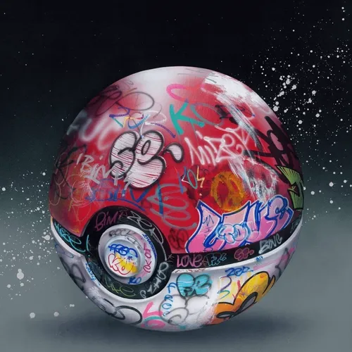 The Vandalized Ball by OneMizer (74/100)