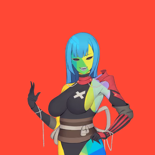 Waifu Warriors #1204