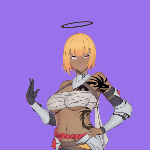 Waifu Warriors #1252