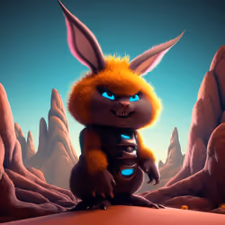 Fighting Rabbit #828