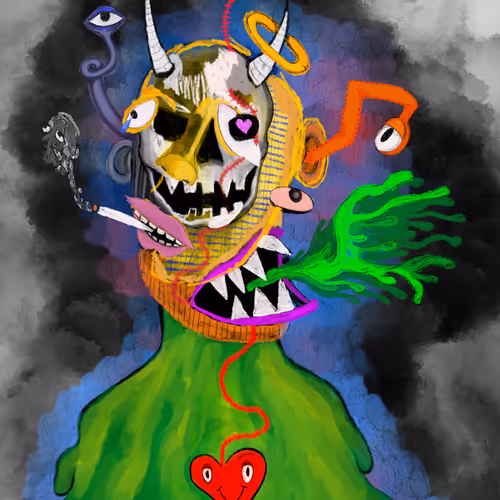 “MASKED FEARS” by Steven Rea 