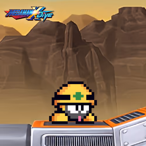 Pixel Met By Mega Man X Dive Nft