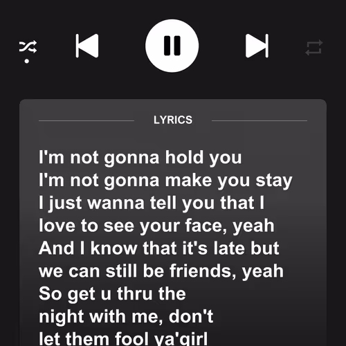 get u thru the night
