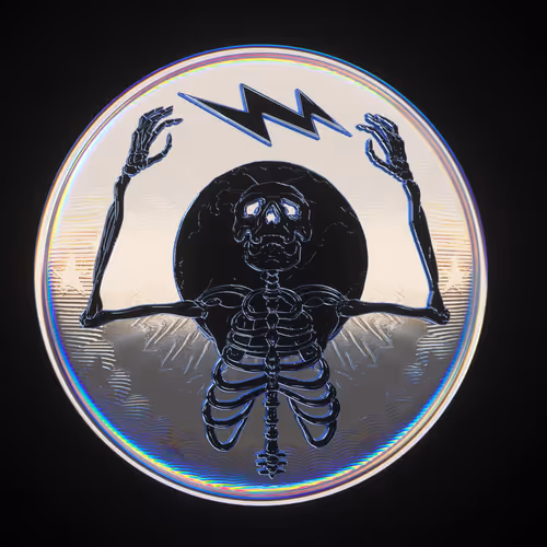 Danger Zone DAO Coin – Chrome Edition #20/20