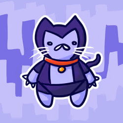 Plush Robot Cat