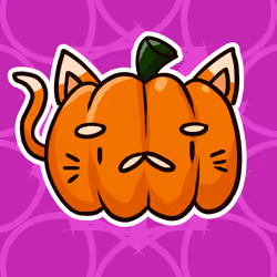Pumpkin Cat