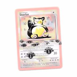 pink snorlax ①ˢᵗ edition 