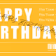 Birthday Tikect 2023