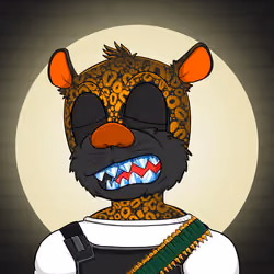 Lucky Leopard Crew #122