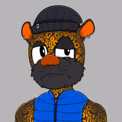 Lucky Leopard Crew #393