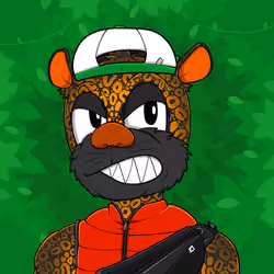 Lucky Leopard Crew #1648