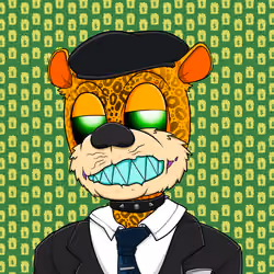 Lucky Leopard Crew #1021