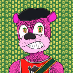 Lucky Leopard Crew #2153