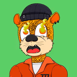 Lucky Leopard Crew #1477