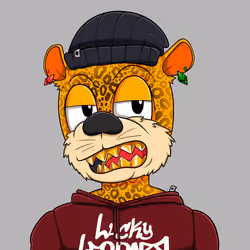 Lucky Leopard Crew #442