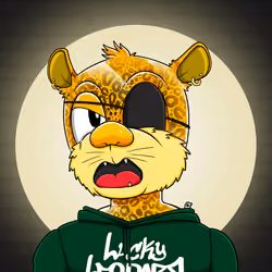 Lucky Leopard Crew #1126