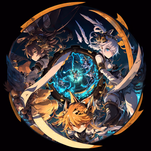 Circles Of Anime By Leo