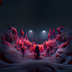STANDING IN THE FLAMES