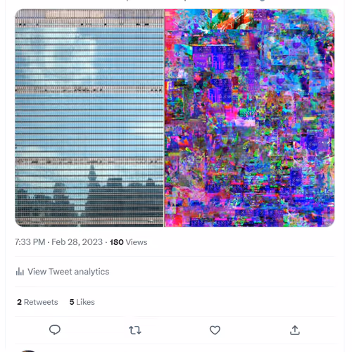 United Glitched Nations (The Tweet)