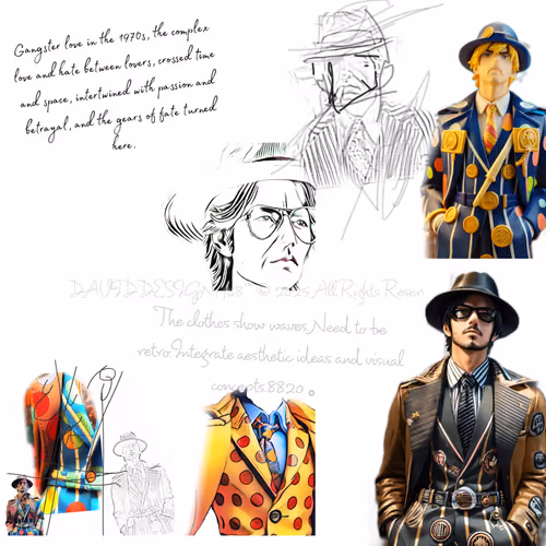 Modern Gangster 1970s by DavidDesign1988