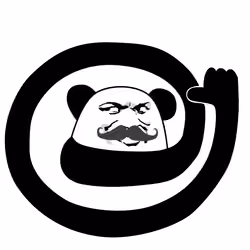 Pandamansticker #784