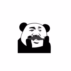 Pandamansticker #849
