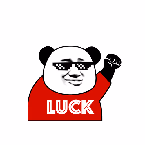 Pandamansticker