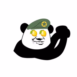 Pandamansticker #616