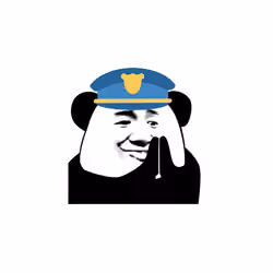 Pandamansticker #581