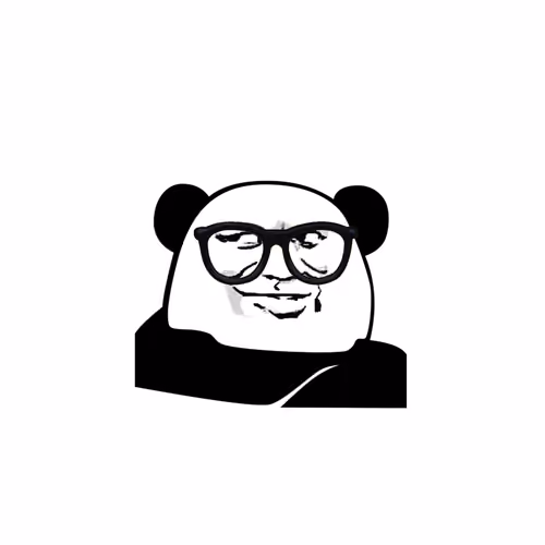 Pandamansticker #1028