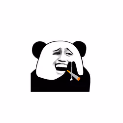 Pandamansticker #818