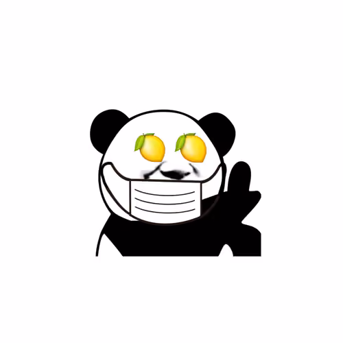 Pandamansticker #676