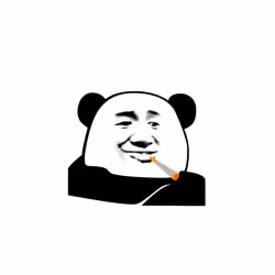 Pandamansticker #271