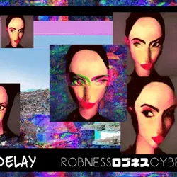 JAY DELAY X ROBNESS CYBERPOP - SHAREWARE CRYPTO ART 'SPLIT' #5