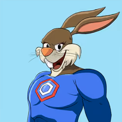 Light Super Bunny #3276