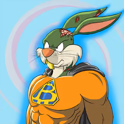 Light Super Bunny #2922