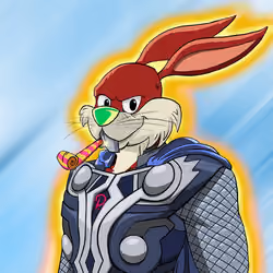 Light Super Bunny #2398
