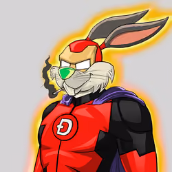 Light Super Bunny #2055