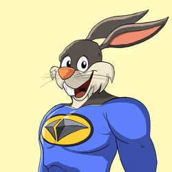 Light Super Bunny #2915