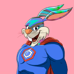 Light Super Bunny #1331